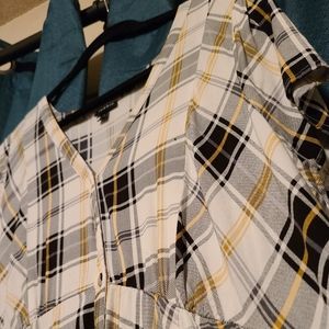 Plaid skater dress with pockets!